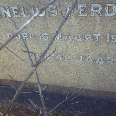 RENSBURG Cornelius Ferdinand, van -1943