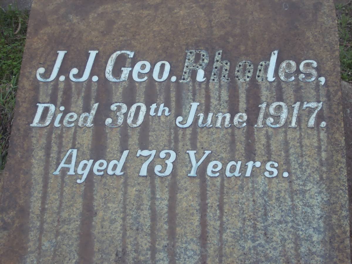 RHODES J.J. Geo. -1917