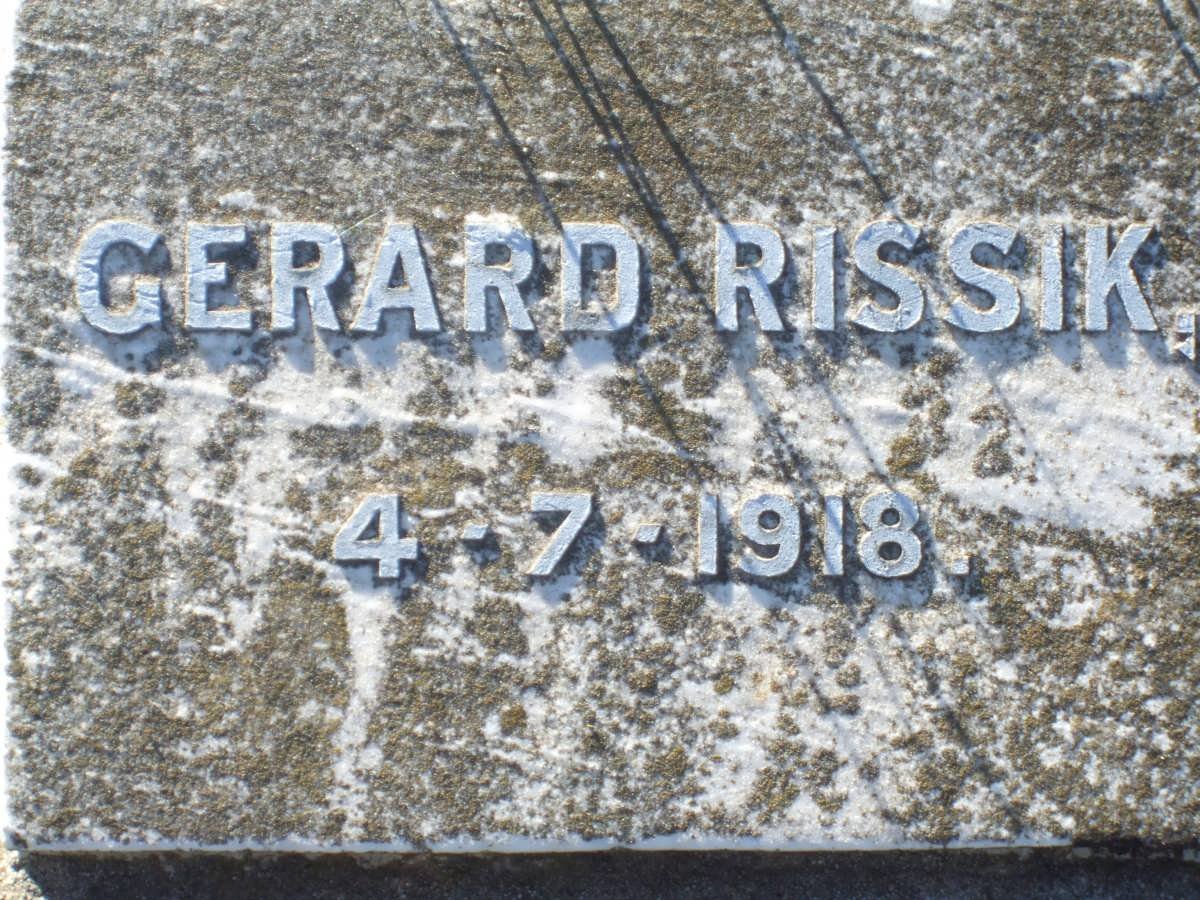 RISSIK Gerard -1918