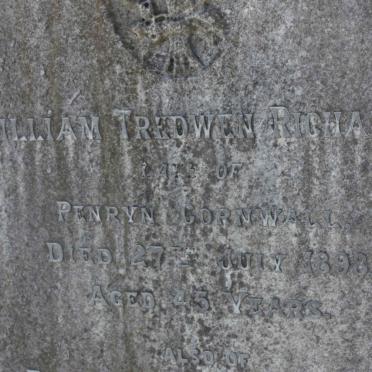 RICHARDS William Tredwen -1898