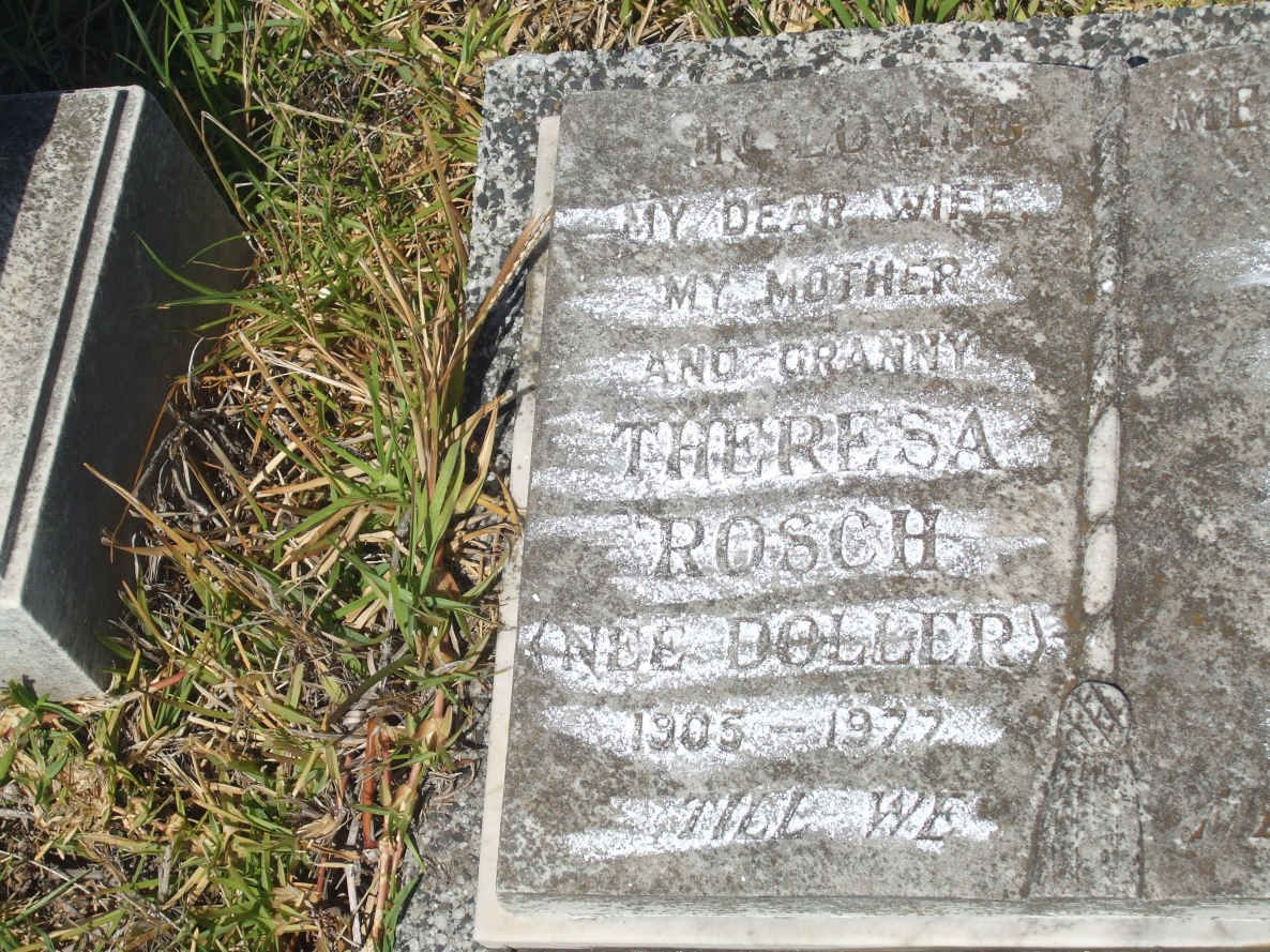 ROSCH Thersea nee DOLLER 1903-1977