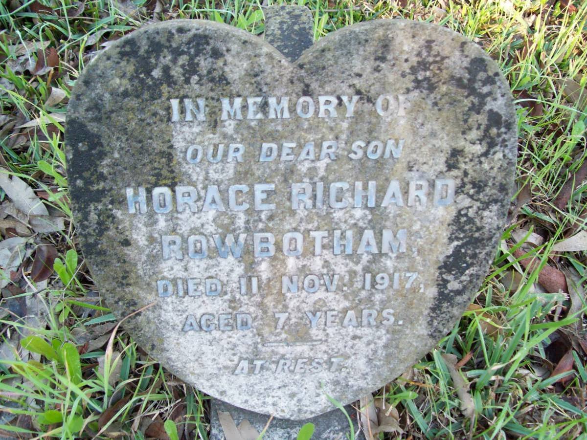 ROWBOTHAM Horace Richard -1917