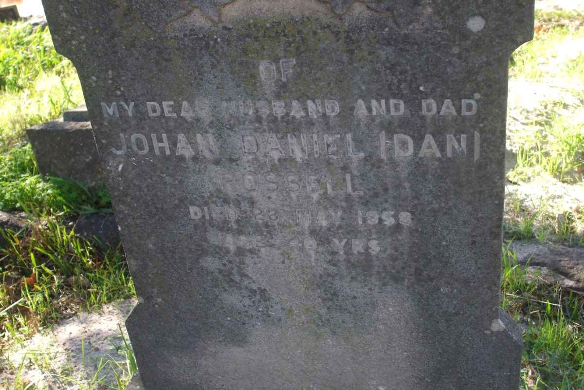 ROSSELL Johan Daniel -1958