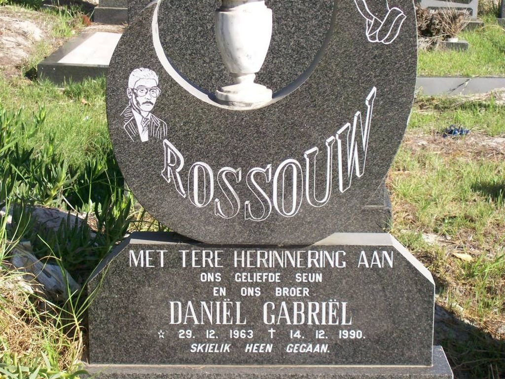 ROSSOUW Daniël Gabriël 1963-1990