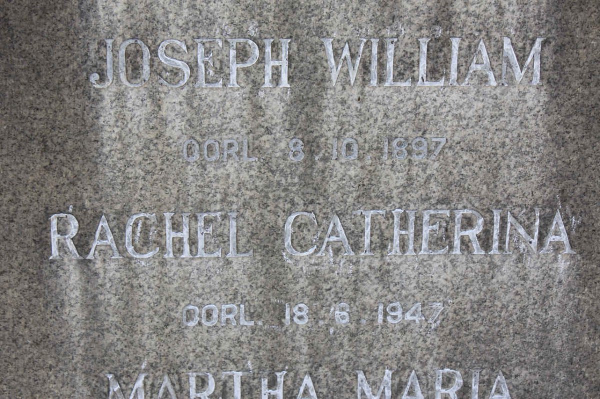 ROES Rachel Catharina Johnson, le -1946