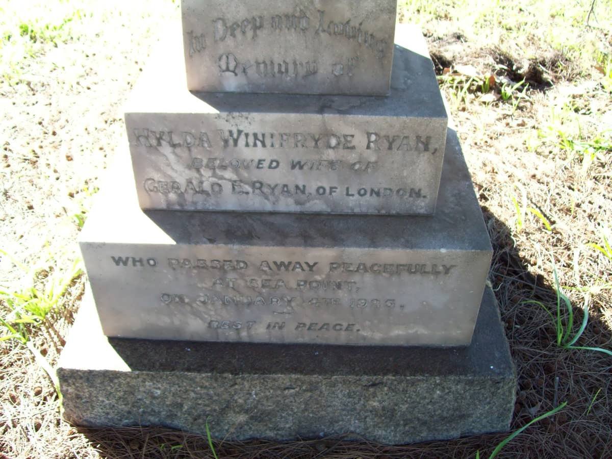 RYAN Hylda Winifryde -19??