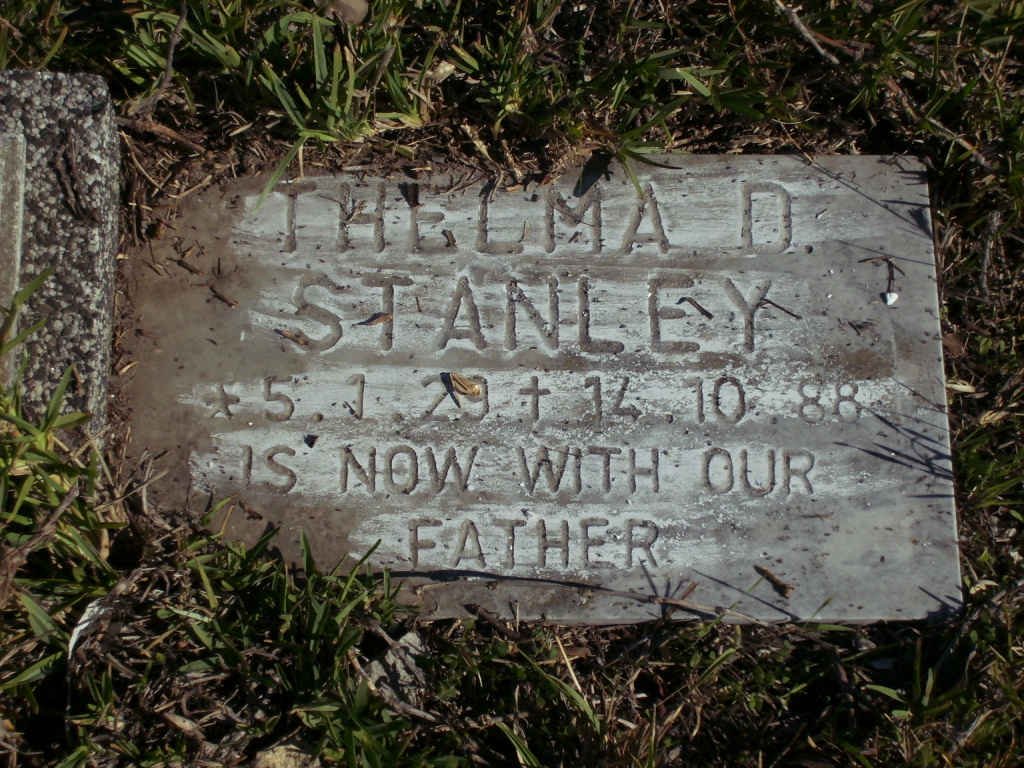 STANLEY Thelma D. 1929-1988