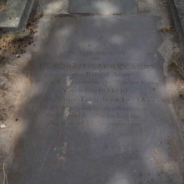 STURT Auchmuty Ashley 1810-1852
