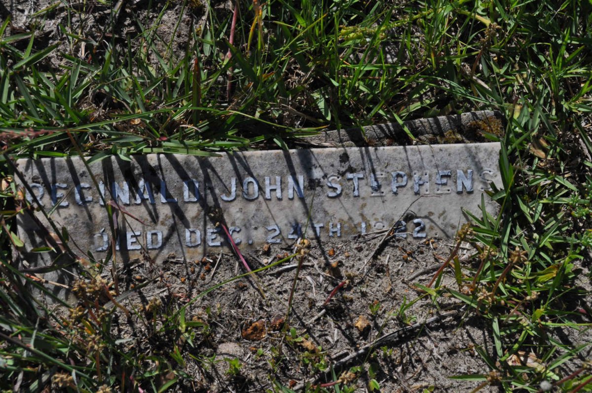 STEPHENS Reginald John -1922