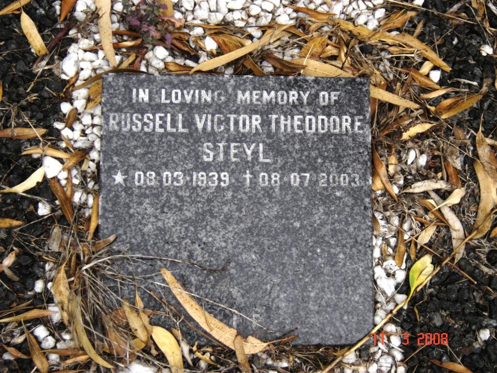 STEYL Russel Victor Theodore 1939-2003