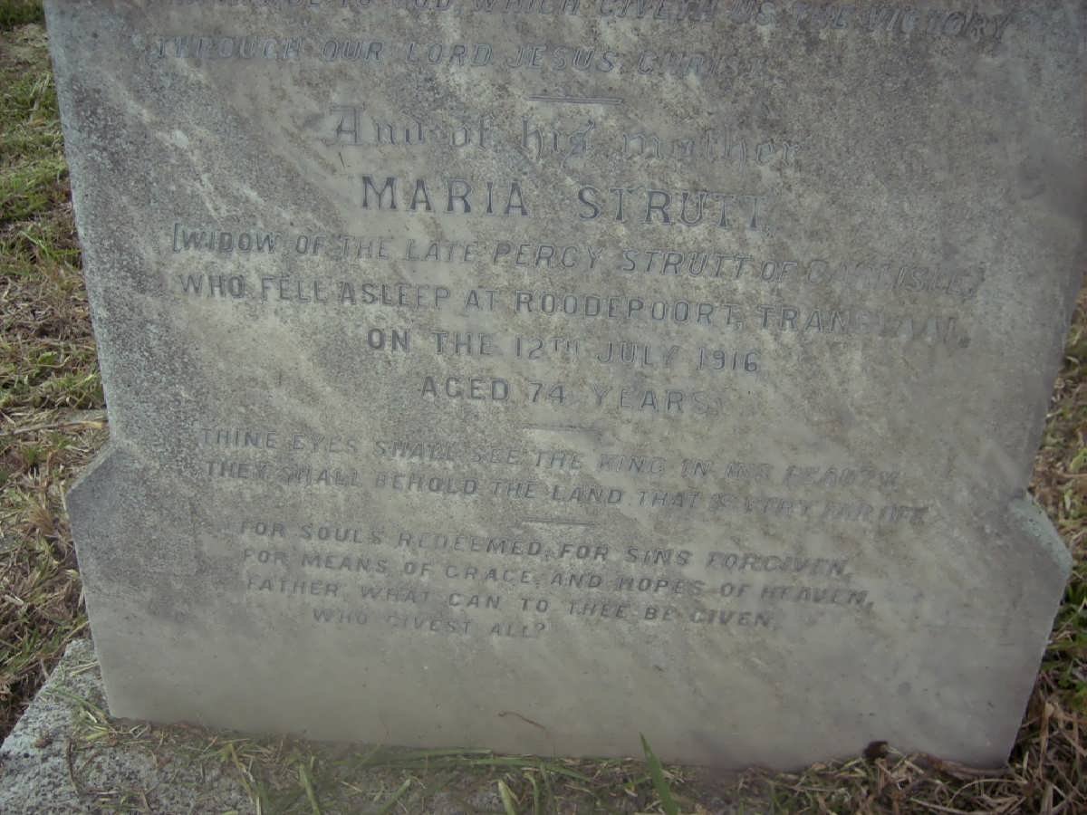 STRUTT Maria -1916