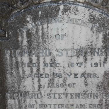 STEVENSON Richard -1911
