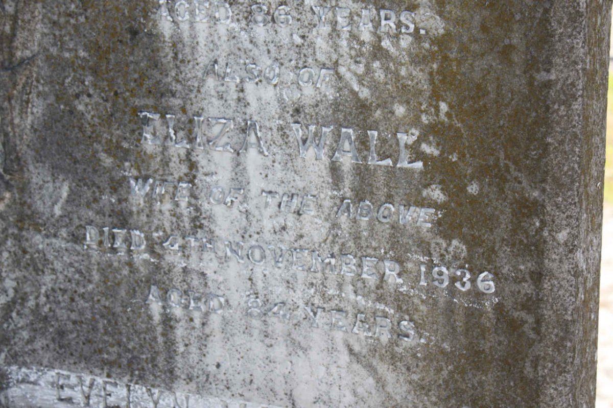 STEPHEN Eliza nee WALL -1936