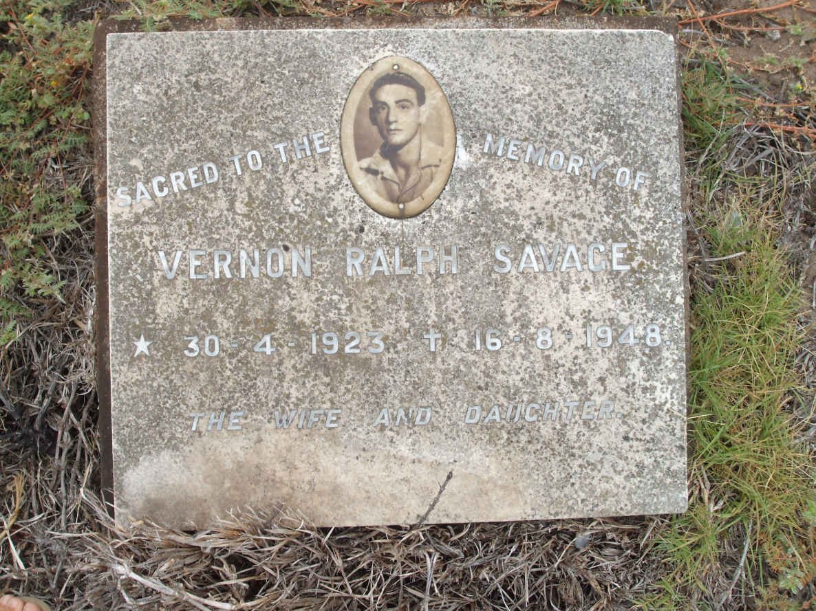 SAVAGE Vernon Ralph 1923-1948