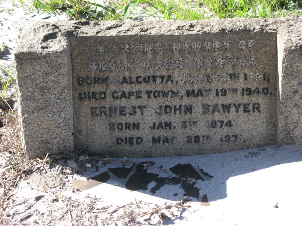 SAWYER Ernst John 1874-1971 &amp; Adele Elsie 1881-1940