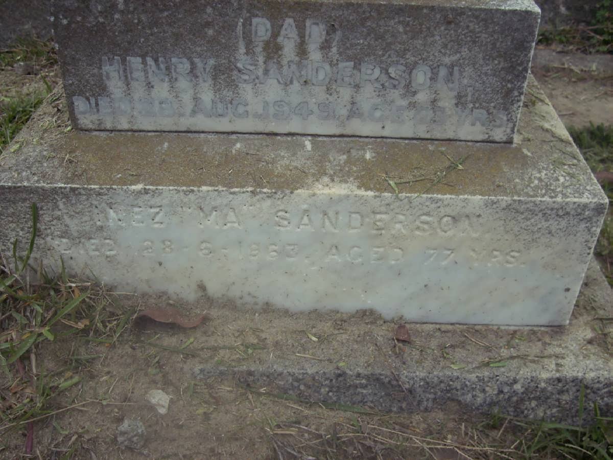 SANDERSON Henry -1949  &amp; Inez -1963
