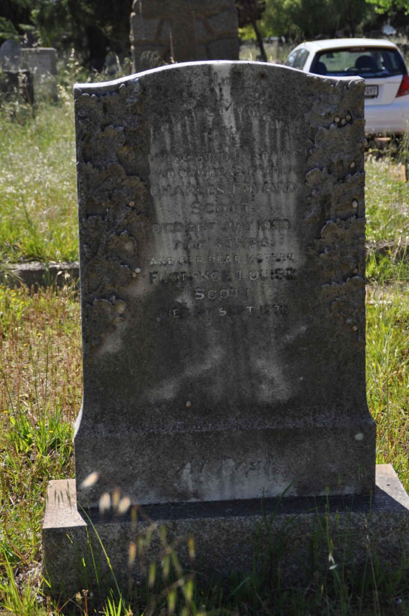 SCOTT Charles Edward -1953 &amp; Florence Louise -197?