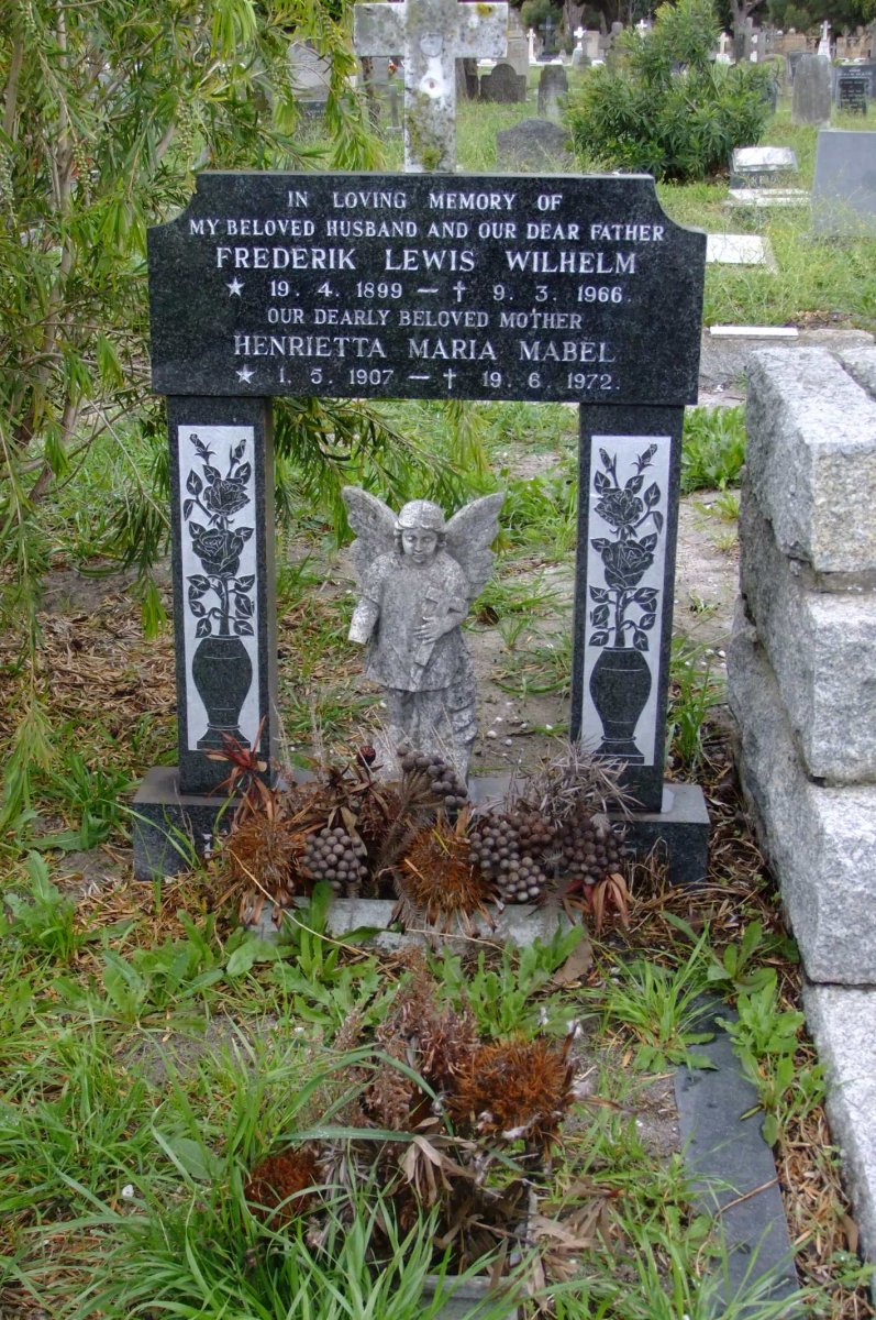 SCHMIDT Frederik Lewis Wilhelm, BAUER 1899-1966 &amp; Henrietta Maria Mabel 1907-1972