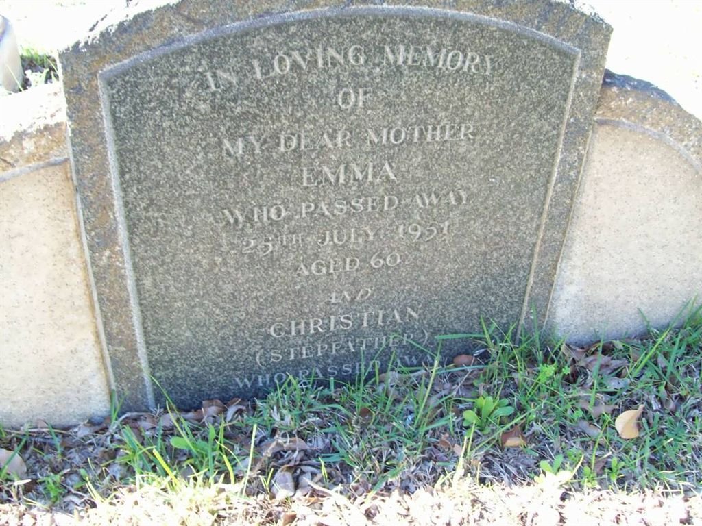 SCHONFELDT Christian -1954 &amp; Emma -1951