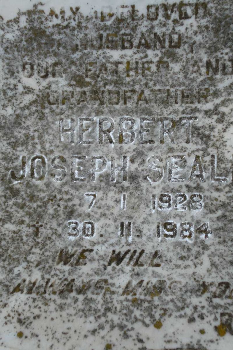 SEAL Herbert Joseph 1928-1984