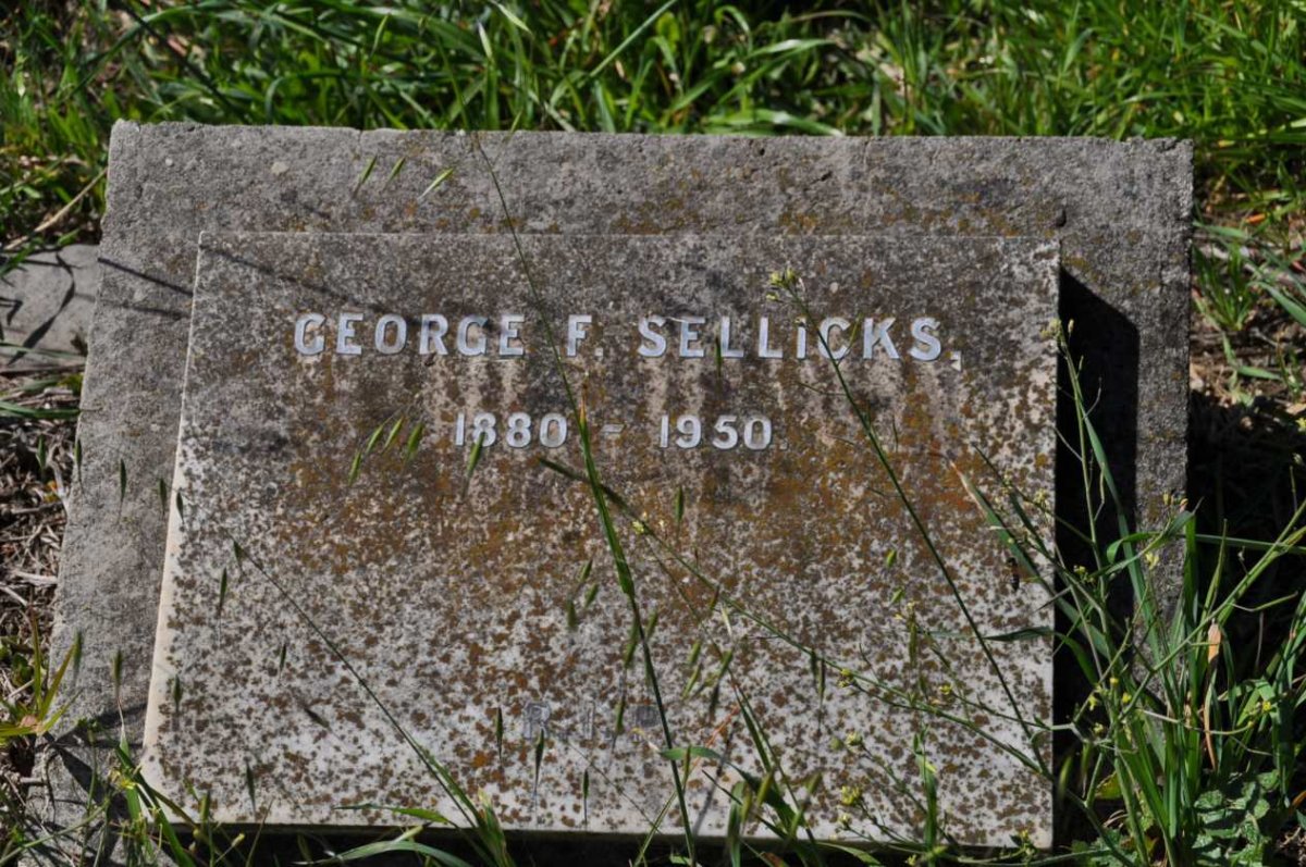 SELLICKS George F. 1880-1950