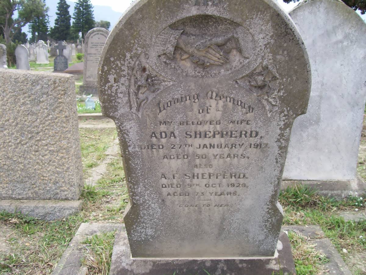 SHEPPERD Ada 1917 :: SHEPPERD A.F. -1929