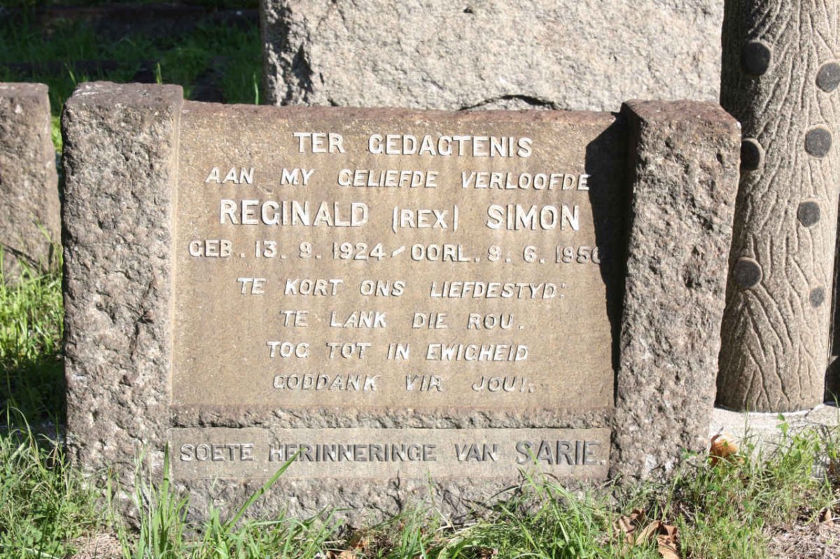 SIMON Reginald 1924-1950