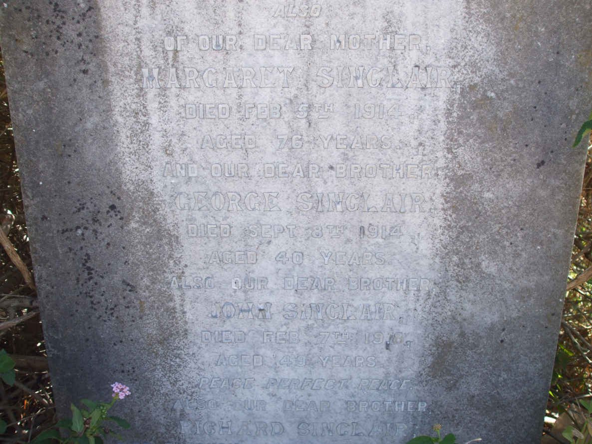SINCLAIR John 19?8