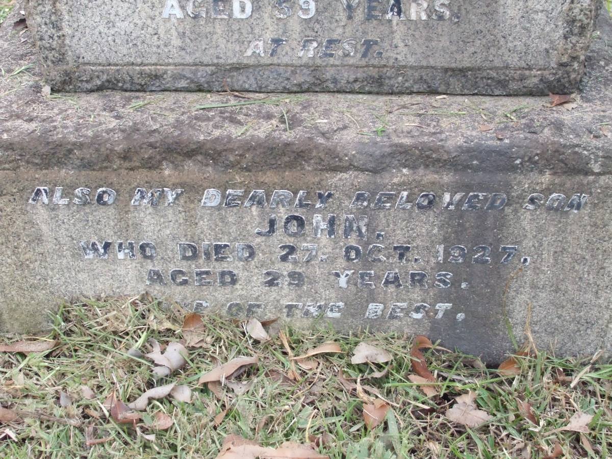 SKENE John-1927