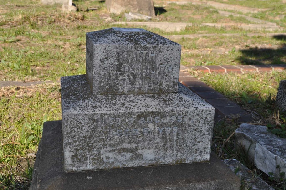 SLADE Edith Goldsbury -1958