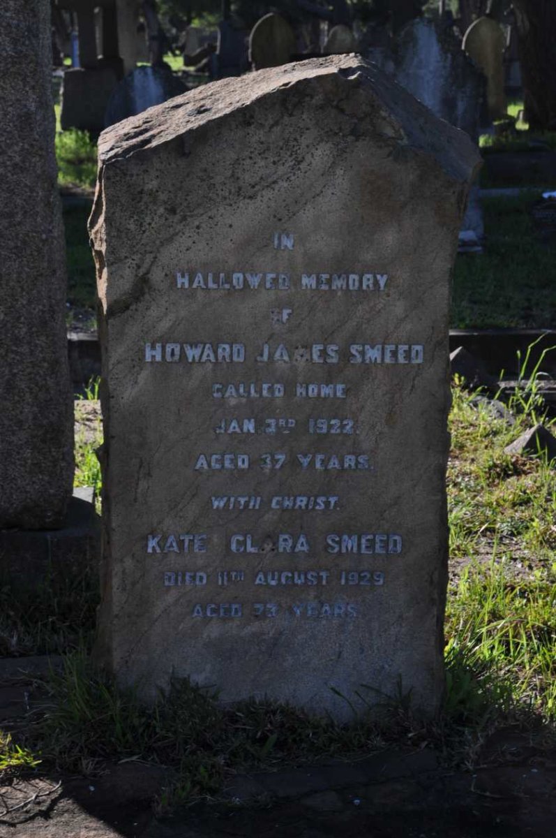 SMEED Howard James -1922 &amp; Kate Clara -1929