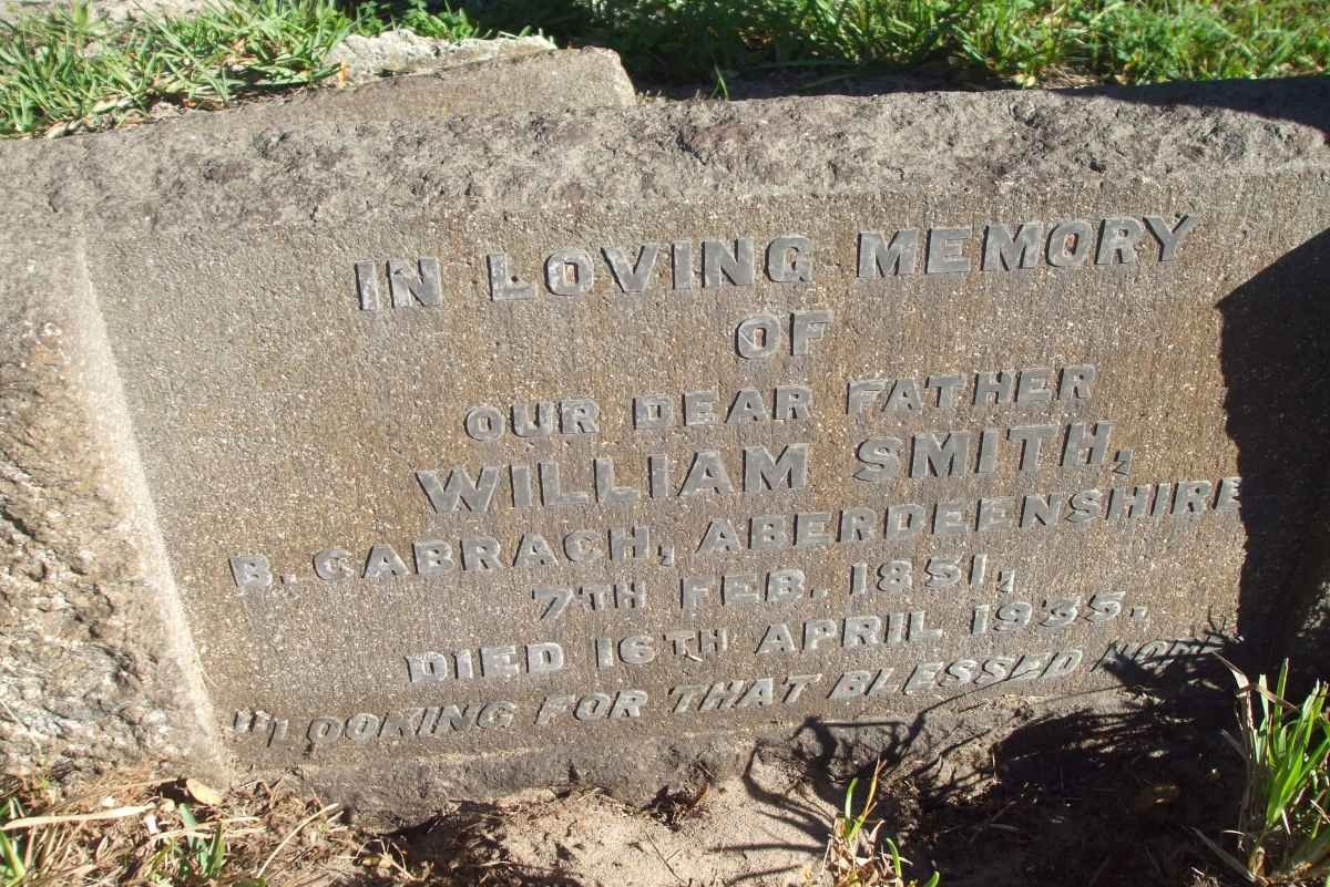 SMITH William 1851-1935