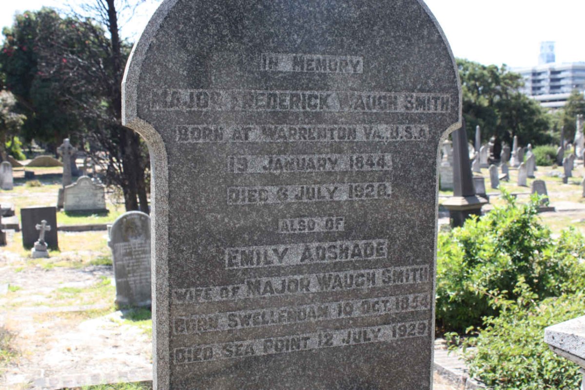 SMITH Frederick Waugh 1844-1928 &amp; Emily Adshade 1854-1929