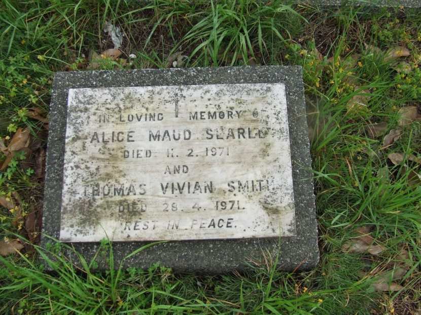 SMITH Thomas Vivian -1971 :: SEARLE Alice Maud -1971