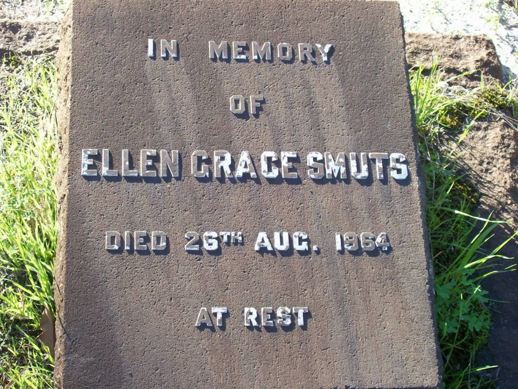 SMUTS Ellen Grace -1964