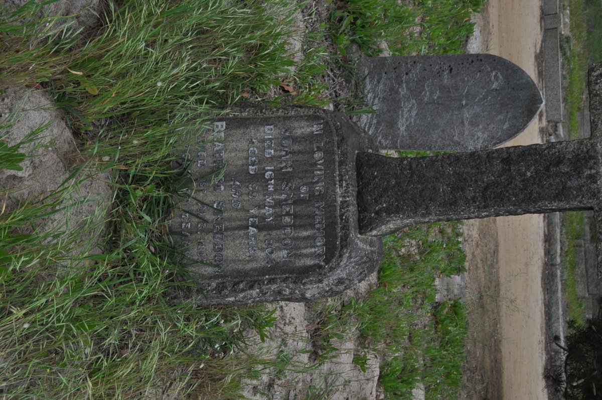 SNEDDON John -1904 &amp; Beatrice -1913