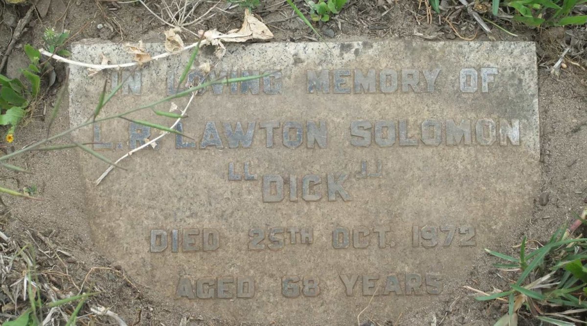 SOLOMON L.R. Lawton -1972