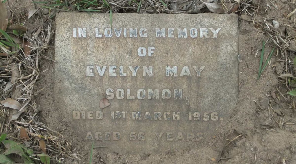 SOLOMON Evelyn May -1956
