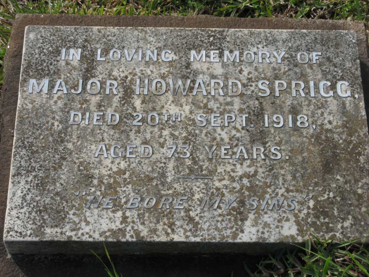 SPRIGG Howard -1918