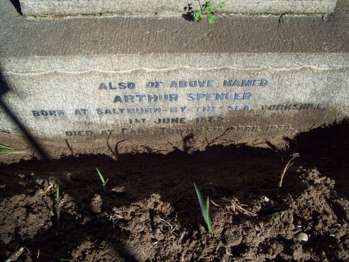SPENCER Arthur 1865-1934