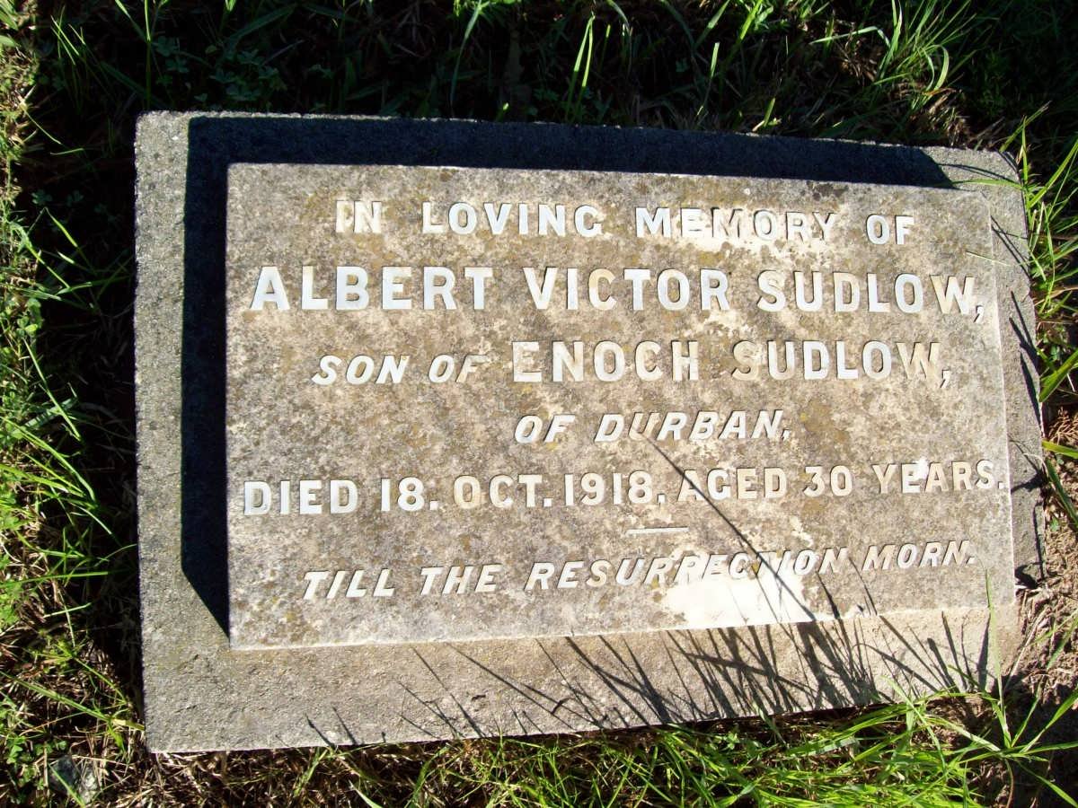 SUDLOW Arthur Victor -1918