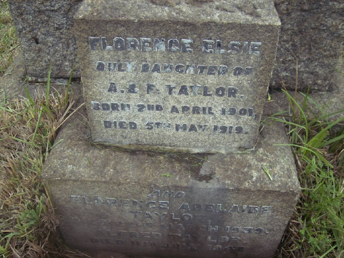 TAYLOR Florence Elsie 1901-1919