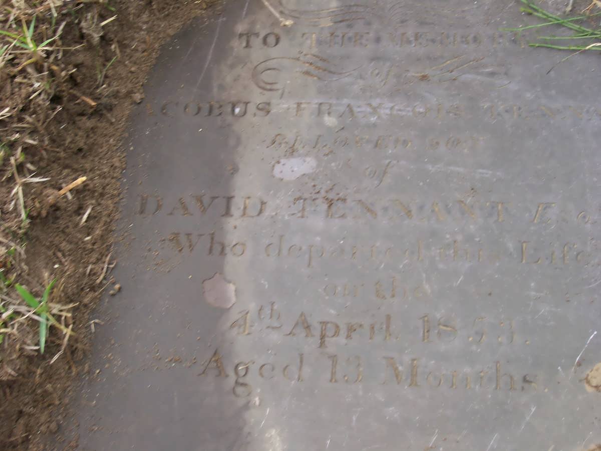TENNANT David -18??