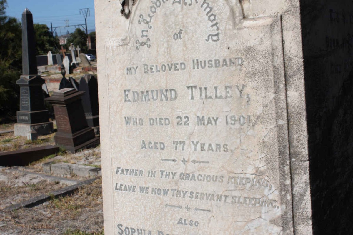 TILLEY Edmund -1901