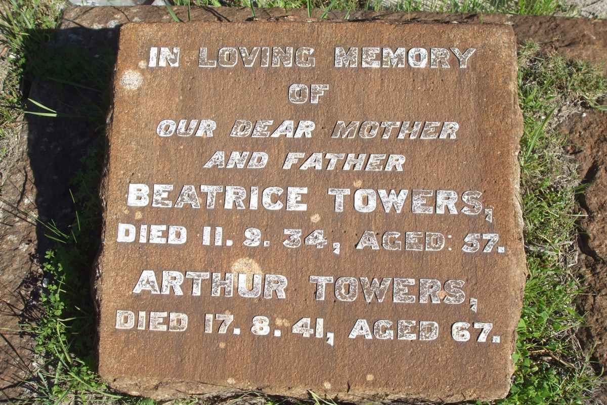 TOWERS Arthur -1941 &amp; Beatrice -1934