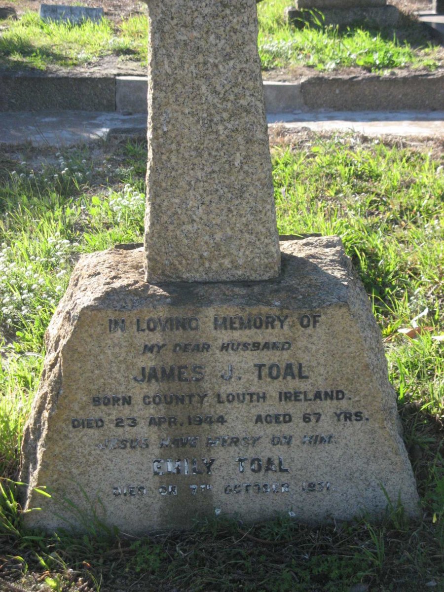 TOAL James J. -1944 :: TOAL Emily -1971