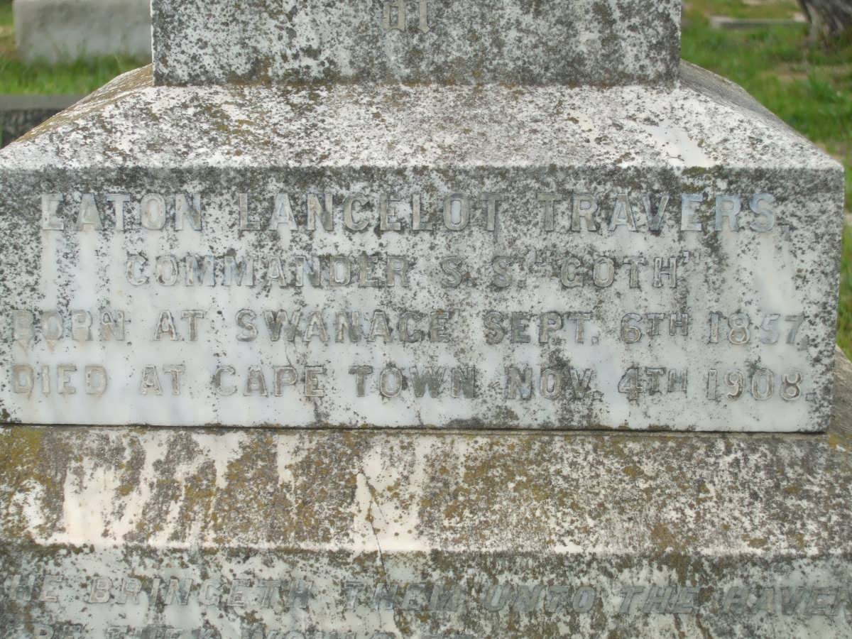 TRAVERS Eaton Lancelot 1857-1908