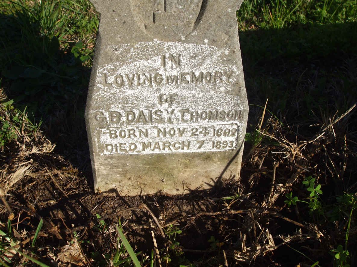 THOMSON G.B. Daisy 1892-1893