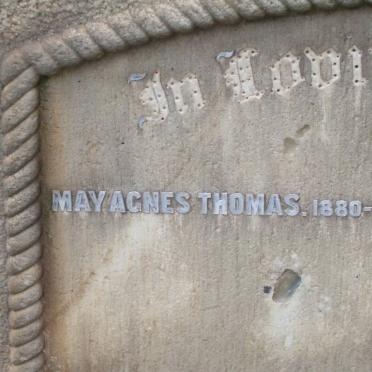 THOMAS May Agnes 1880-1931