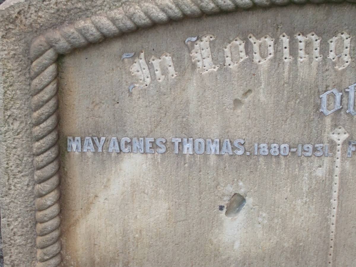 THOMAS May Agnes 1880-1931